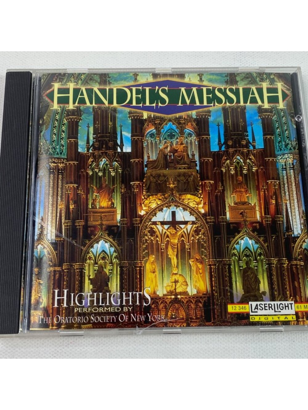 Handels Messiah Highlights Music CD The Oratorio Society Of New York 1994